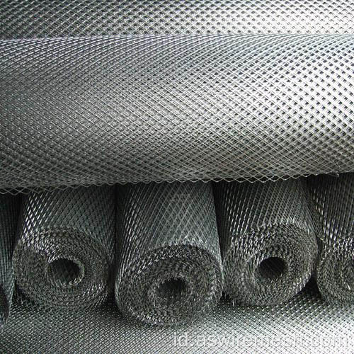 Logam pelindung talang stainless steel jala yang diperluas
